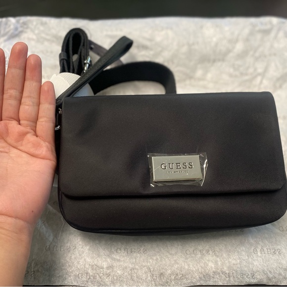 Guess Pearlman Nylon Mini Belt Bag - Picture 4 of 8